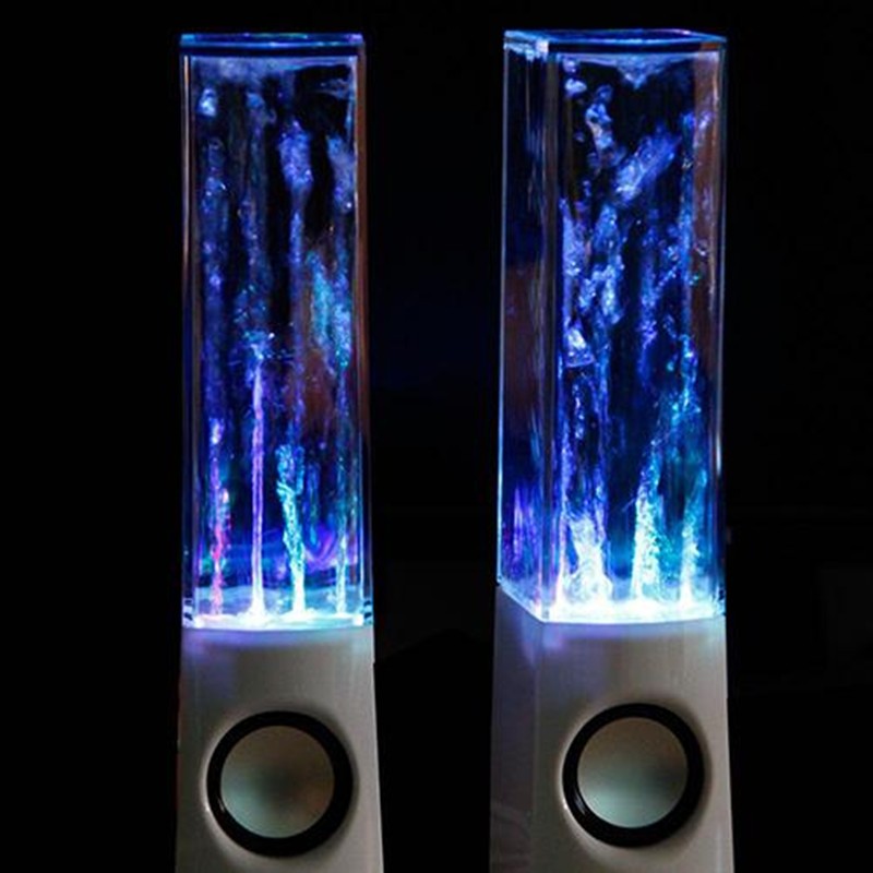 Dancing Water Speaker LED Light Fountain Speaker Family Party - Grab & Glow