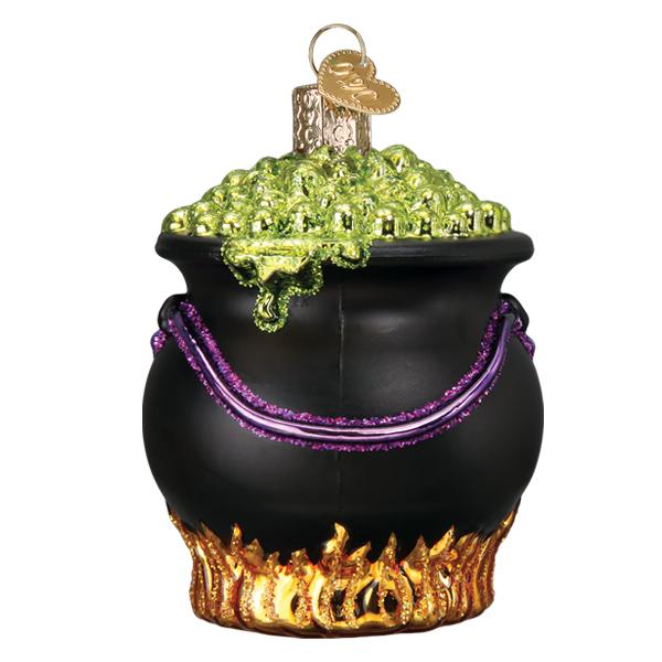 Halloween Cauldron Ornament - Grab & Glow