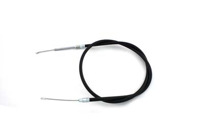 Black Clutch Cable +4 inch Over Stock - 1100154 - Grab & Glow