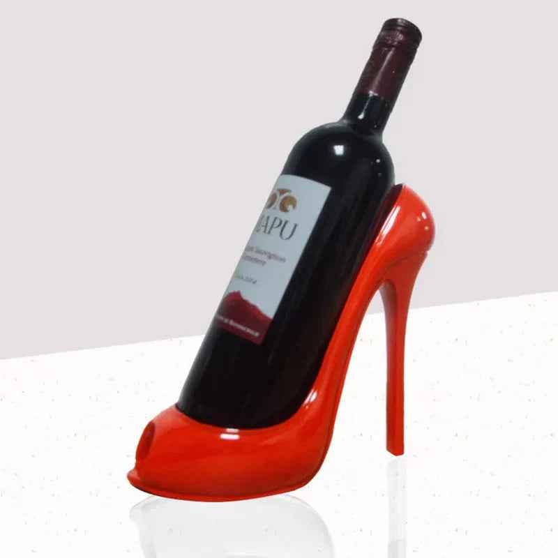 High Heel Shoe Wine Bottle Holder - Grab & Glow