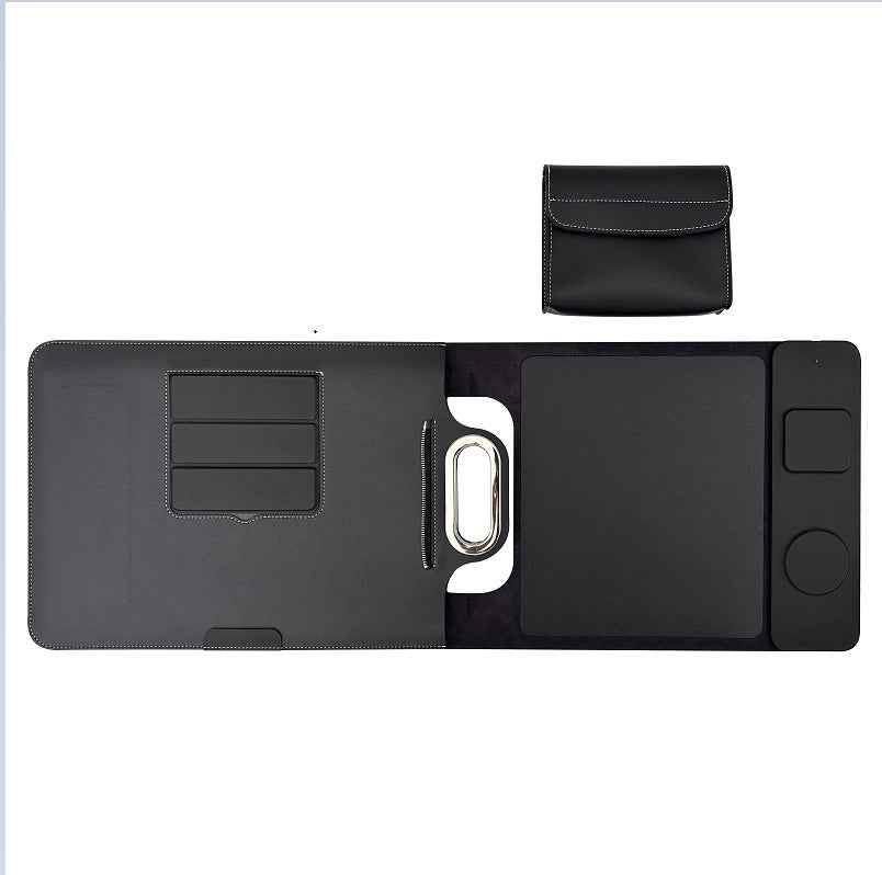 Leather Portable Laptop Sleeve - Grab & Glow