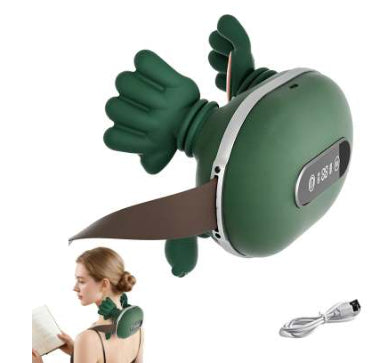 Electric Neck And Shoulder Muscle Massager Wireless Shoulder And Back Kneading Massage Shawl Neck Masajeador Relax Pain Relief - Grab & Glow