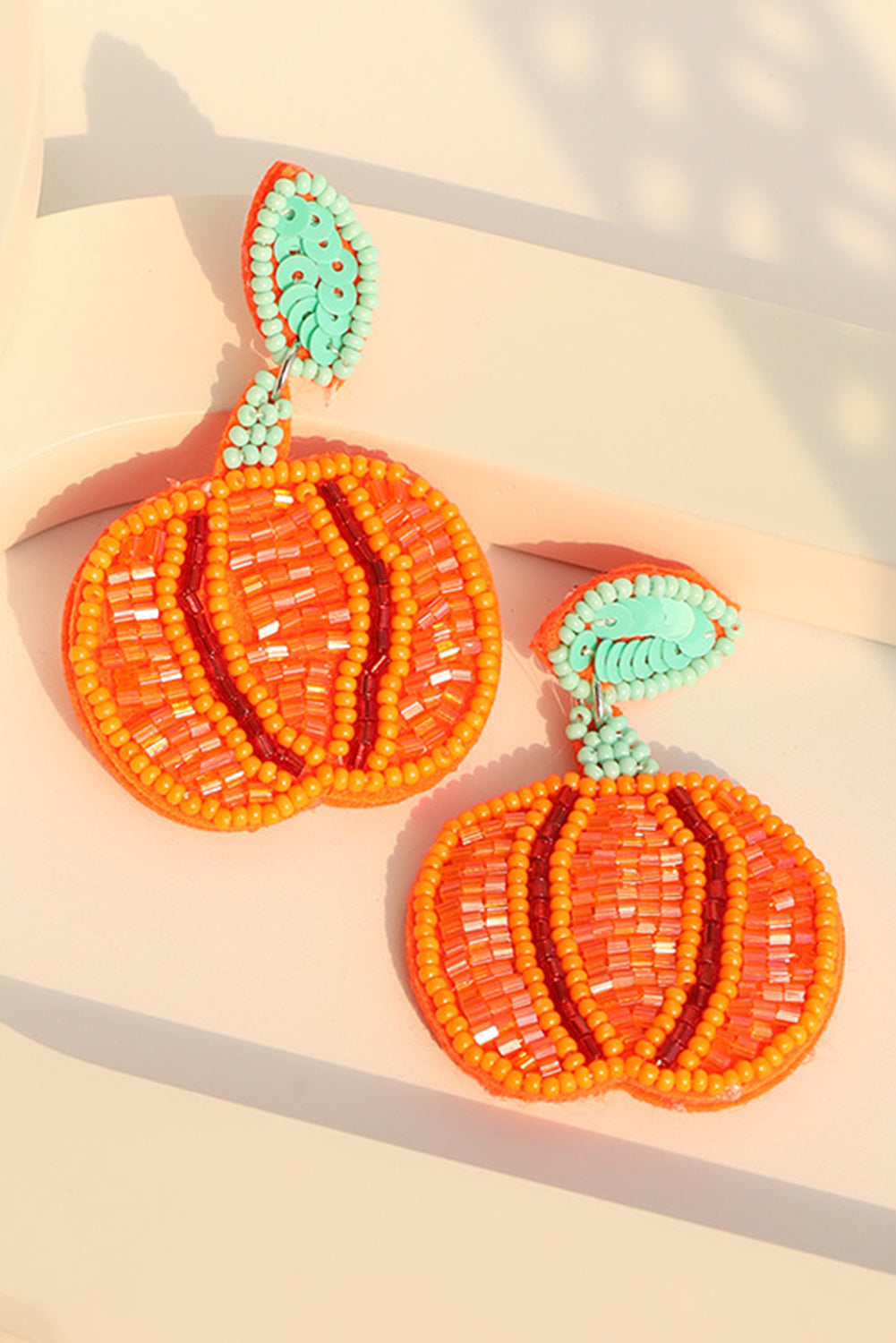 Halloween Pumpkin Earrings - Grab & Glow