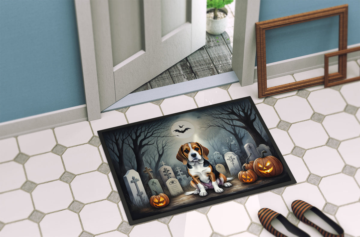Beagle Spooky Halloween Doormat - Grab & Glow
