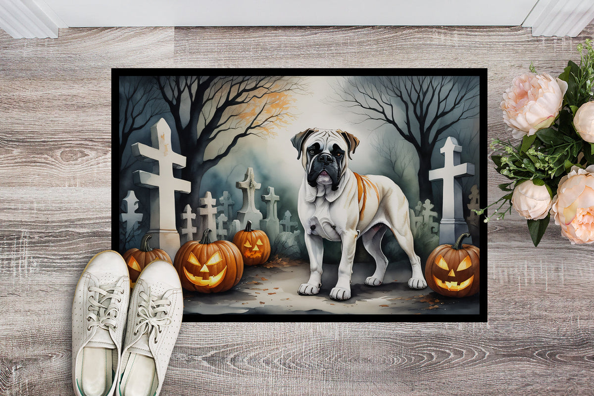 Boxer Spooky Halloween Doormat - Grab & Glow