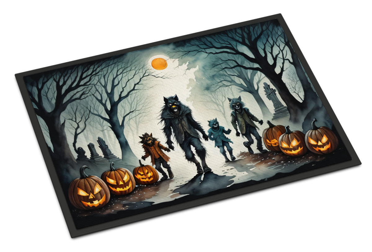 Werewolves Spooky Halloween Doormat - Grab & Glow