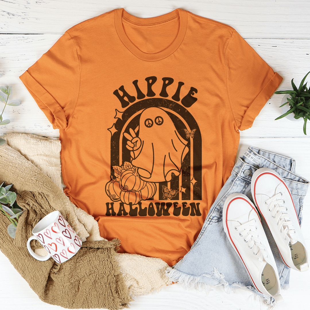 Hippie Halloween Tee - Grab & Glow