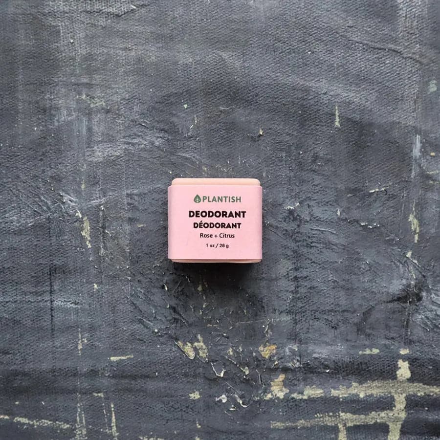 Zero Waste Deodorant Bar - Rose & Citrus - Grab & Glow