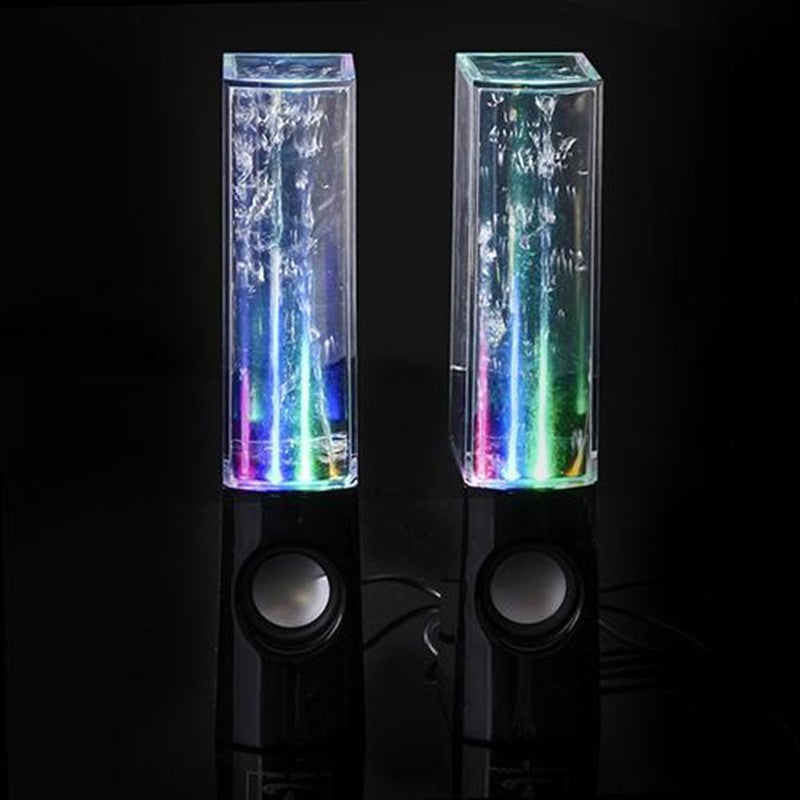 Dancing Water Speaker LED Light Fountain Speaker Family Party - Grab & Glow