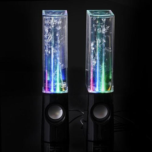 Dancing Water Speaker LED Light Fountain Speaker Family Party - Grab & Glow