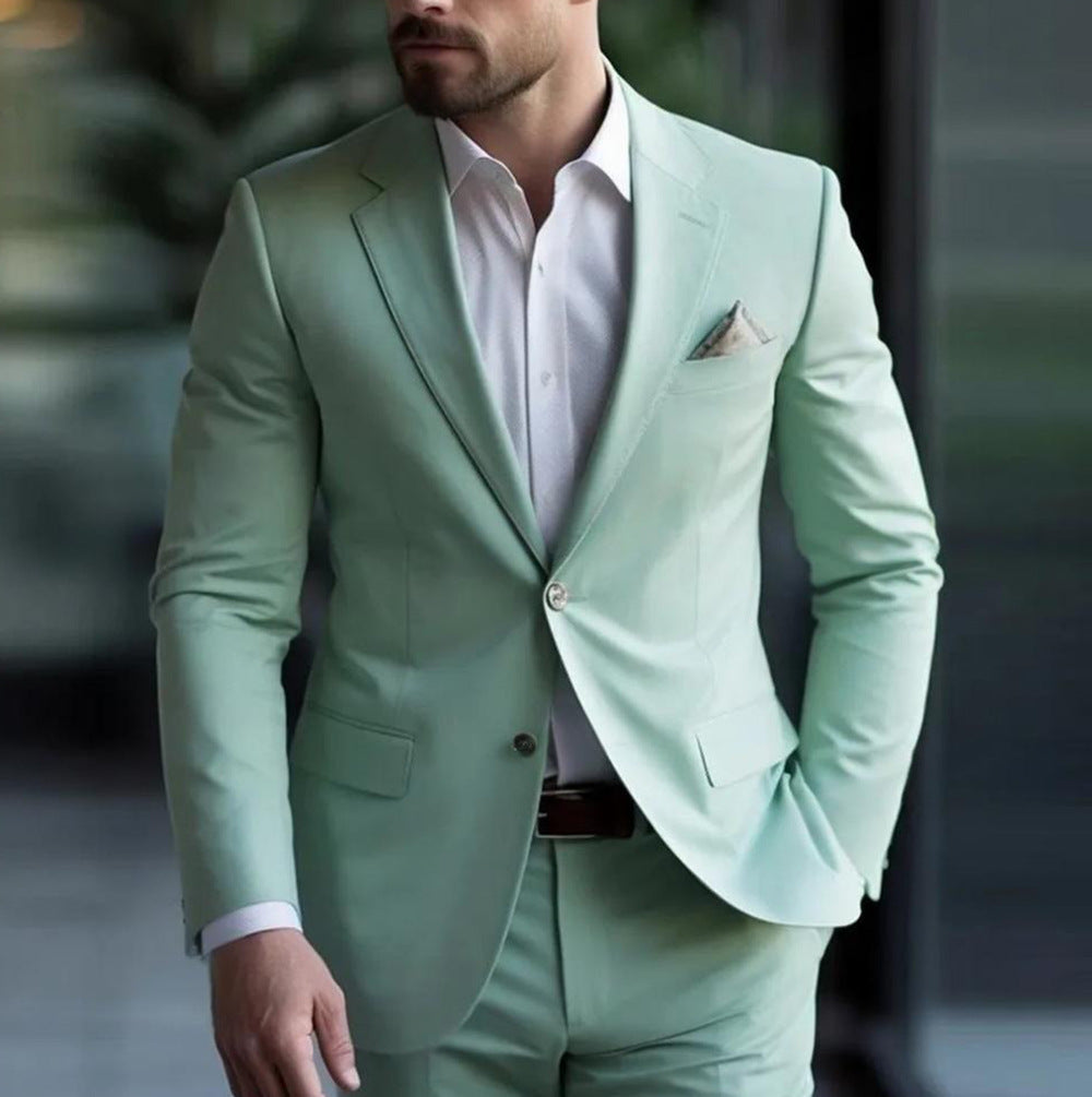 Suit Banquet Wedding Groomsman Suit Suit Two-piece Suit - Grab & Glow