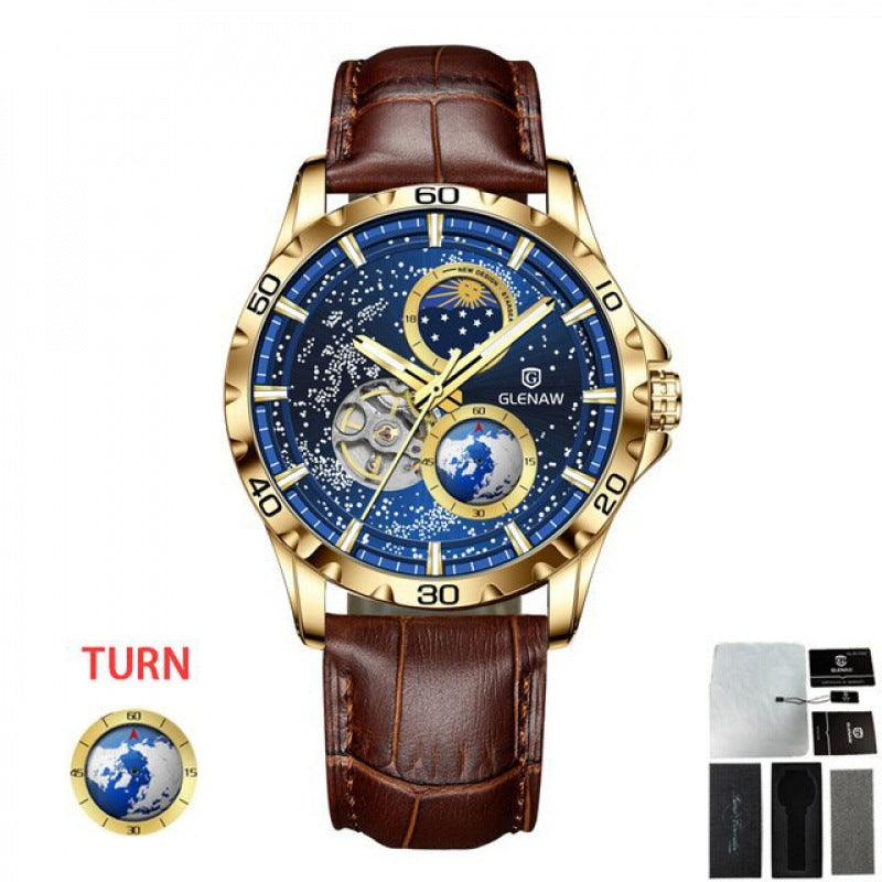 Men's Simple Stainless Steel Quartz Watch - Grab & Glow