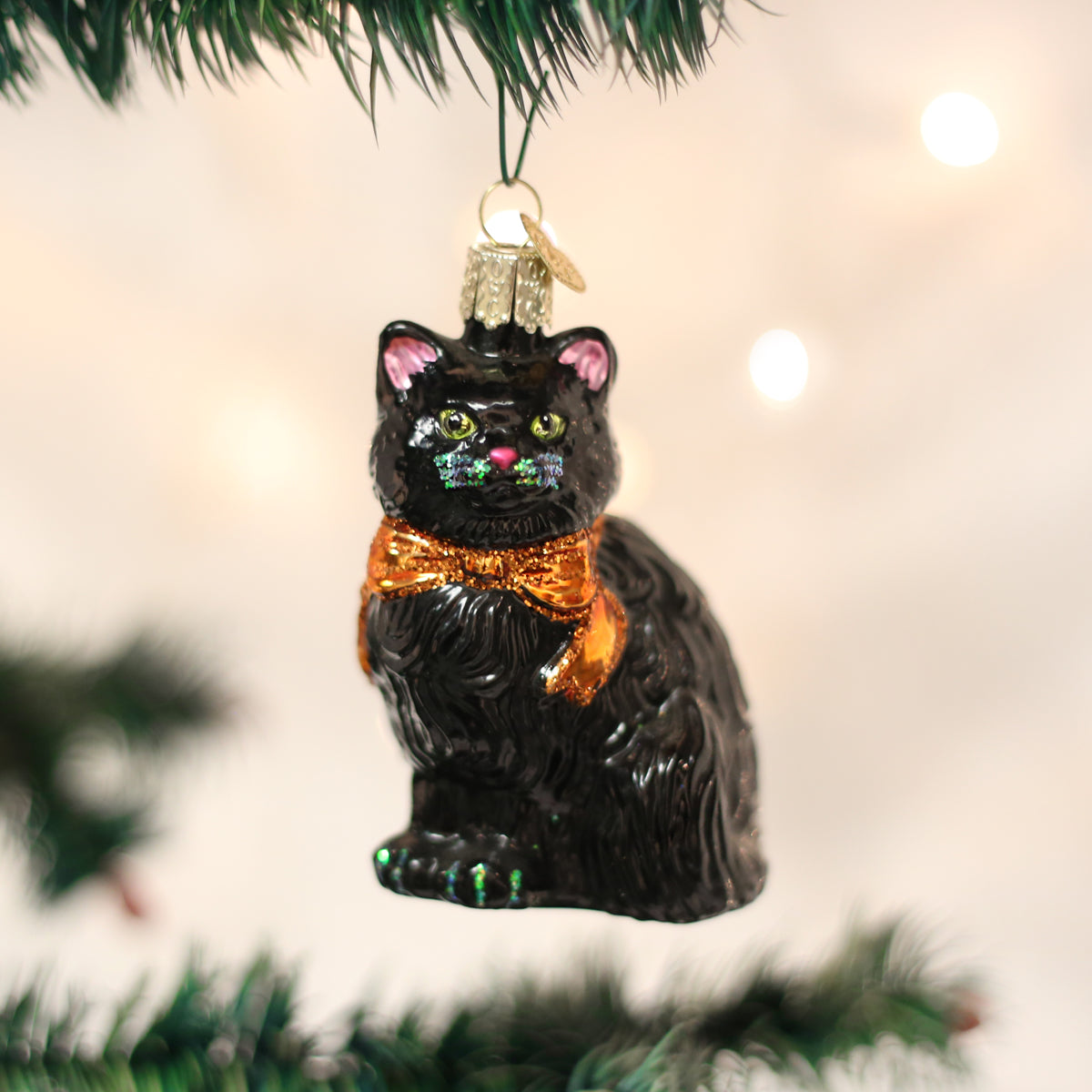 Halloween Kitty Ornament - Grab & Glow