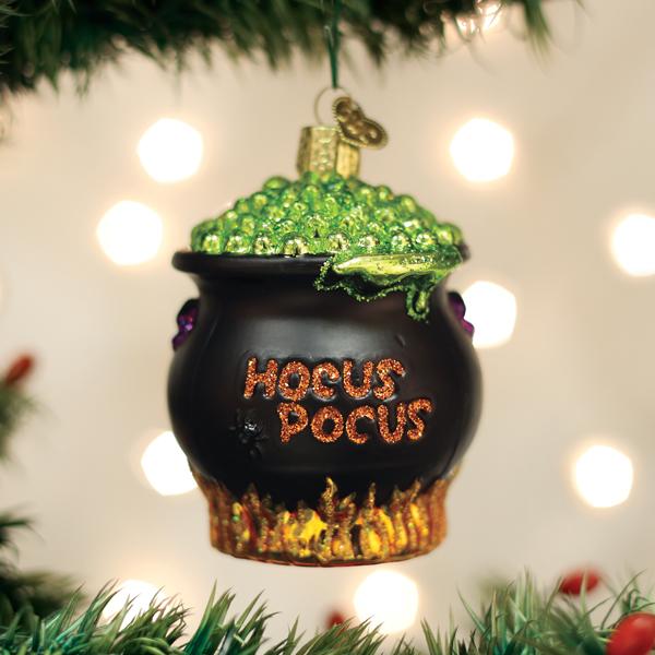 Halloween Cauldron Ornament - Grab & Glow
