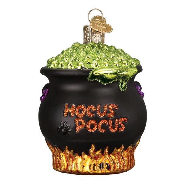 Halloween Cauldron Ornament - Grab & Glow