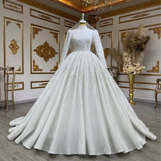 Bride Owner Wedding Dress Trailing Wedding Pettiskirt - Grab & Glow