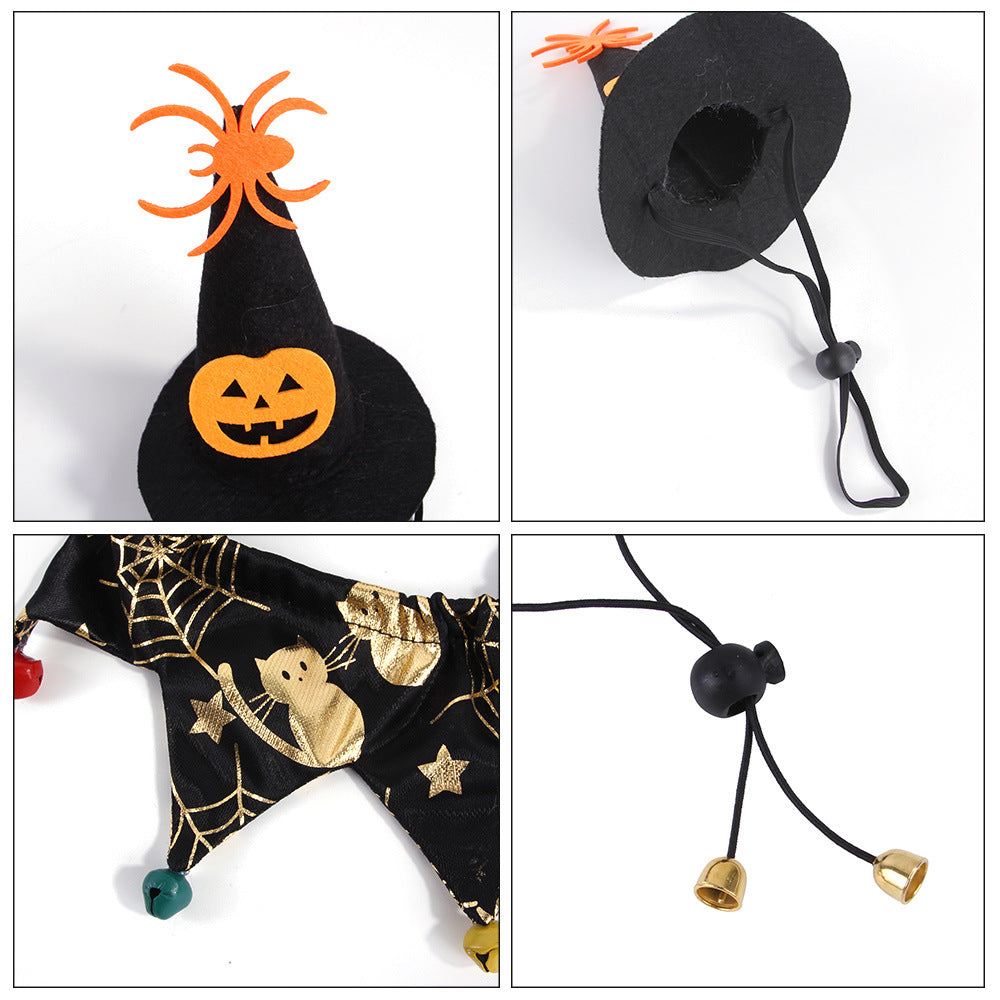 Halloween Pet Cosplay Costume Cat & Dog Apparel Outfits - Grab & Glow