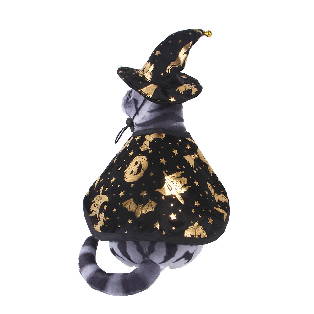 Halloween Pet Cosplay Costume Cat & Dog Apparel Outfits - Grab & Glow