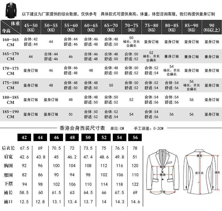 Men's Slim Fit Gray Striped Business Suit - Grab & Glow