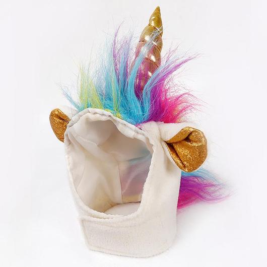 "Unicorn VS Devil" Pets Halloween Costume Hats - Grab & Glow