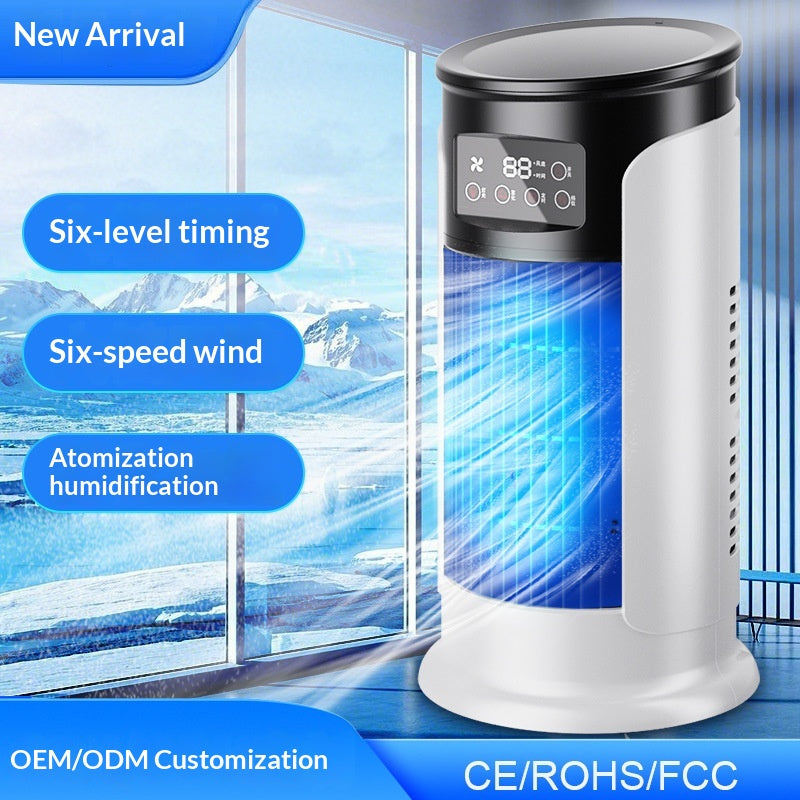 Portable Air Conditioner USB Mini Air Conditioner Air Cooler Fan Water Cooling Fan Air Conditioning Air Cooler For Home Office - Grab & Glow