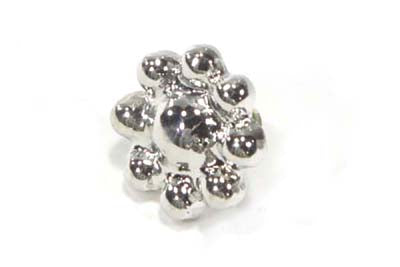 Flower Seat Decoration Chrome - S280021 - Grab & Glow