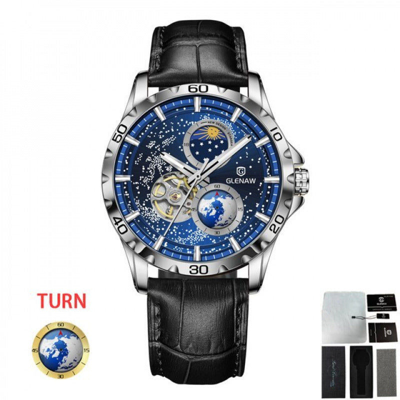 Men's Simple Stainless Steel Quartz Watch - Grab & Glow