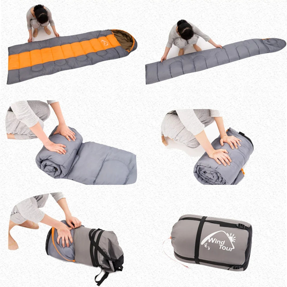 Wind Tour Sleeping Bag - Grab & Glow