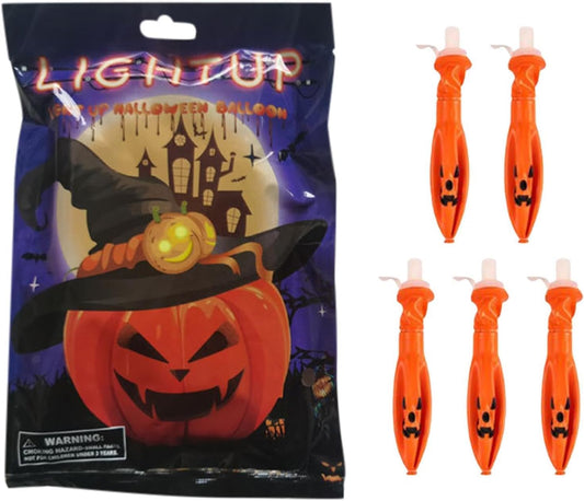 Halloween Pumpkin Foil Balloon Decoration F07M1-76 Orange - Grab & Glow