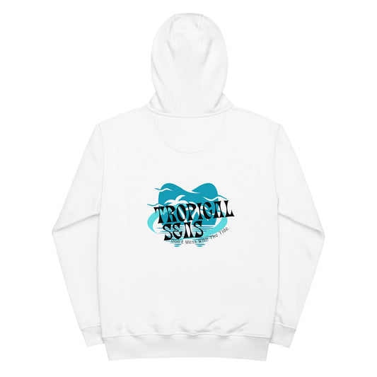 Men’s Don’t mess with the tide hoodies: Wild Tides: Eco-Adventure Sweatshirt - Grab & Glow