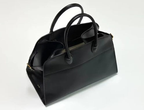 Top Layer Cowhide Handbag - Grab & Glow