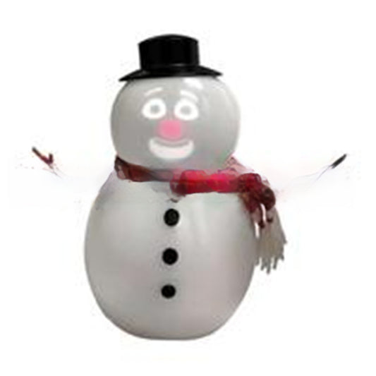 Talking Animated Blink Snowman With Light Up Eyes And Playful Voice For Holiday Home Table Centerpiece Gift Christmas Decorations - Grab & Glow