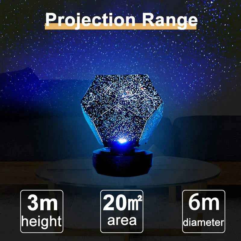 Star Projector Constellation Night Light - Grab & Glow
