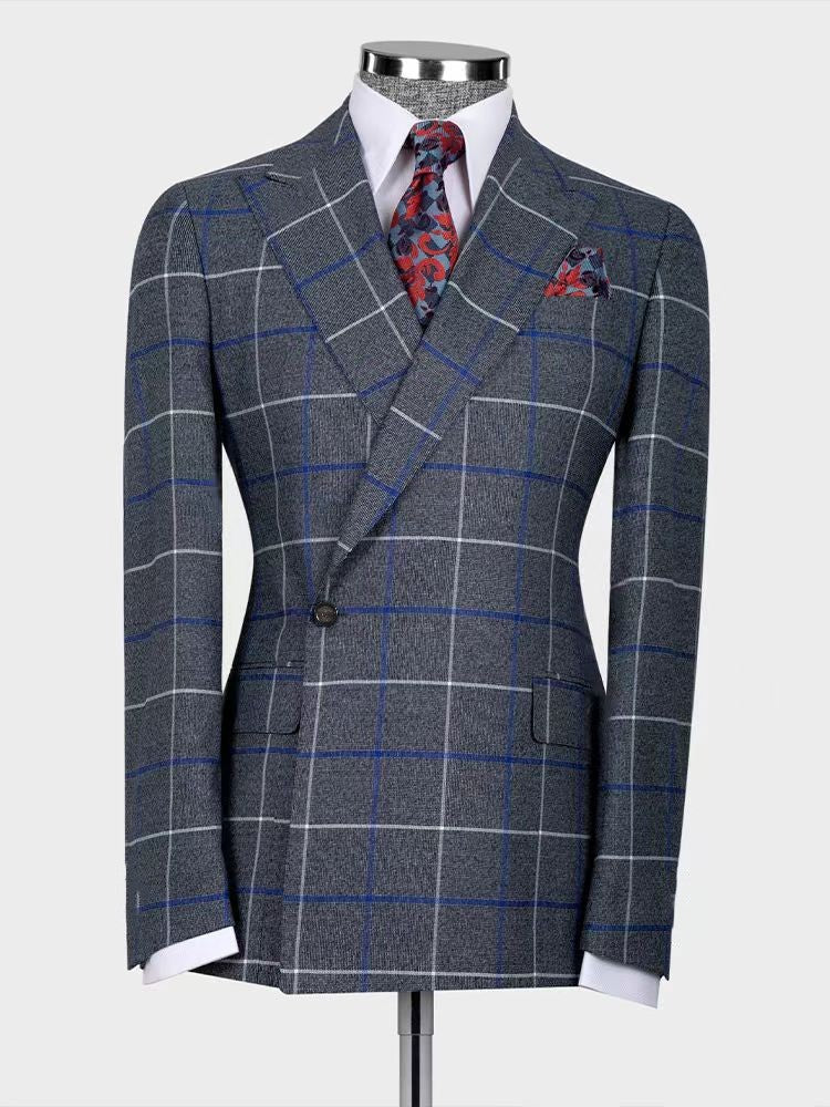 Suit-style Printed Casual Long-sleeve - Grab & Glow