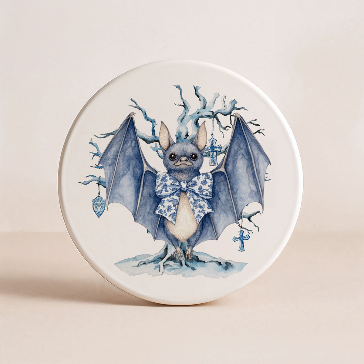 Chinoiserie Halloween Coasters - Grab & Glow