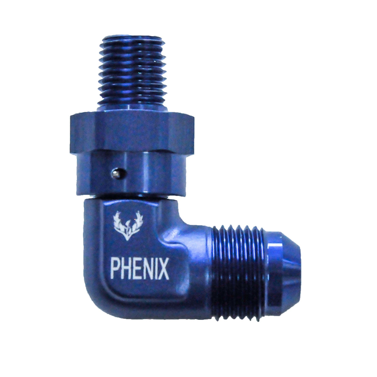Male Swivel AN to NPT -06 | 1/4 | 90° - PHC06544 - Grab & Glow