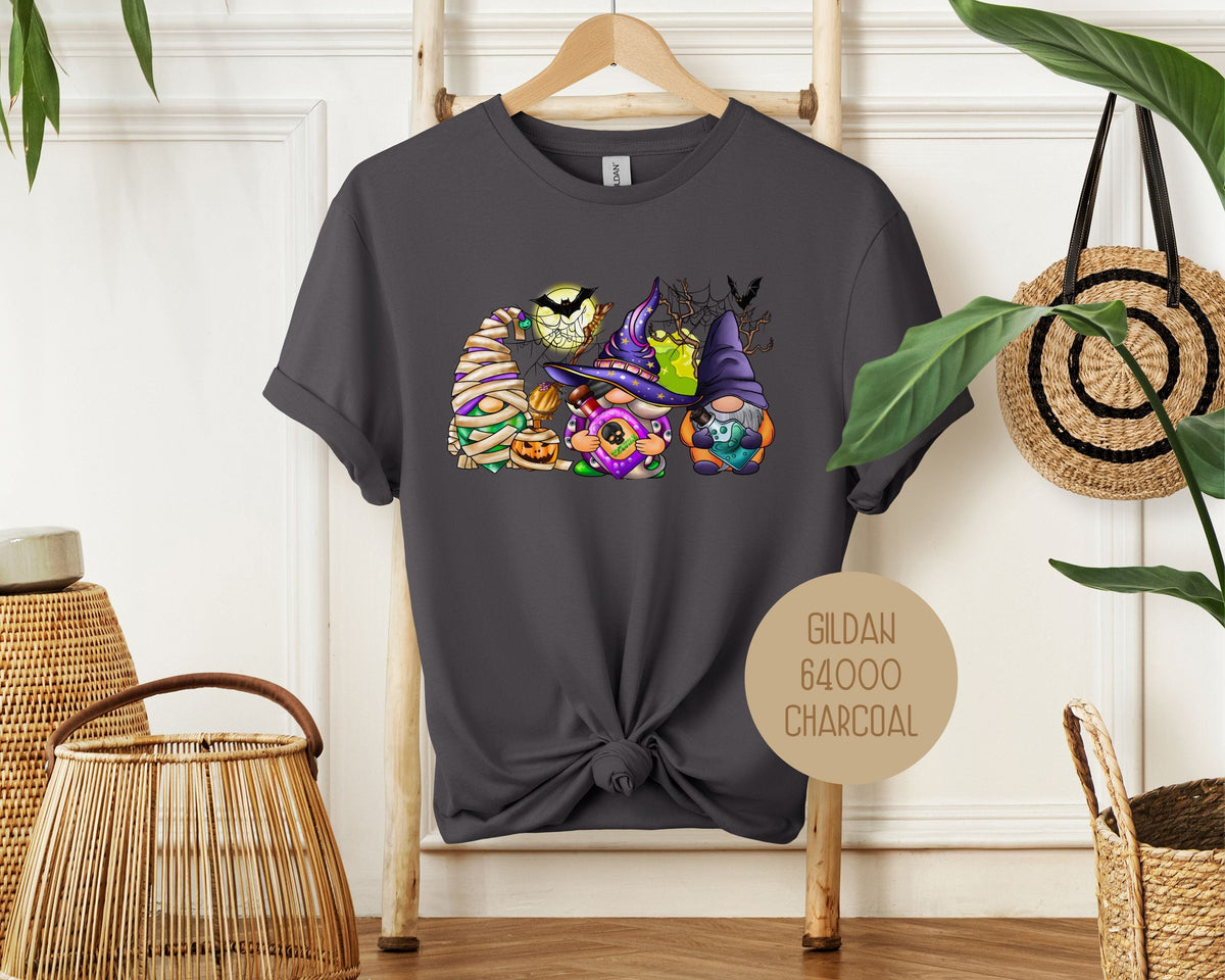 Fall Halloween Gnomes Shirt - Grab & Glow