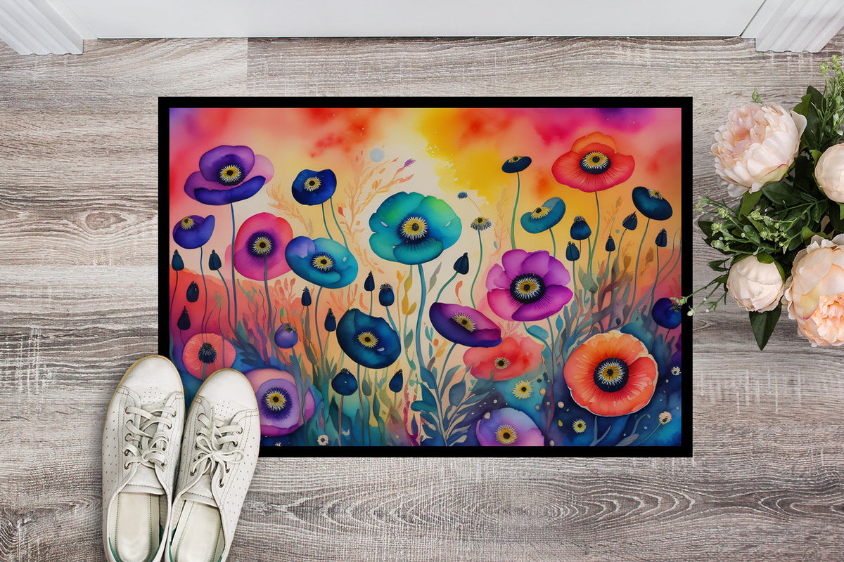 Anemones in Color Doormat - Grab & Glow