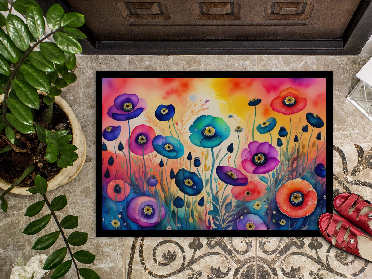 Anemones in Color Doormat - Grab & Glow
