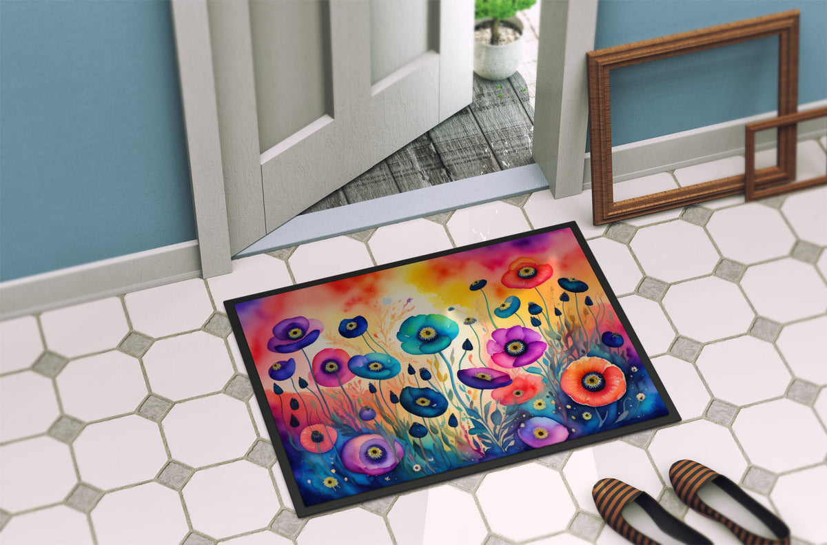 Anemones in Color Doormat - Grab & Glow