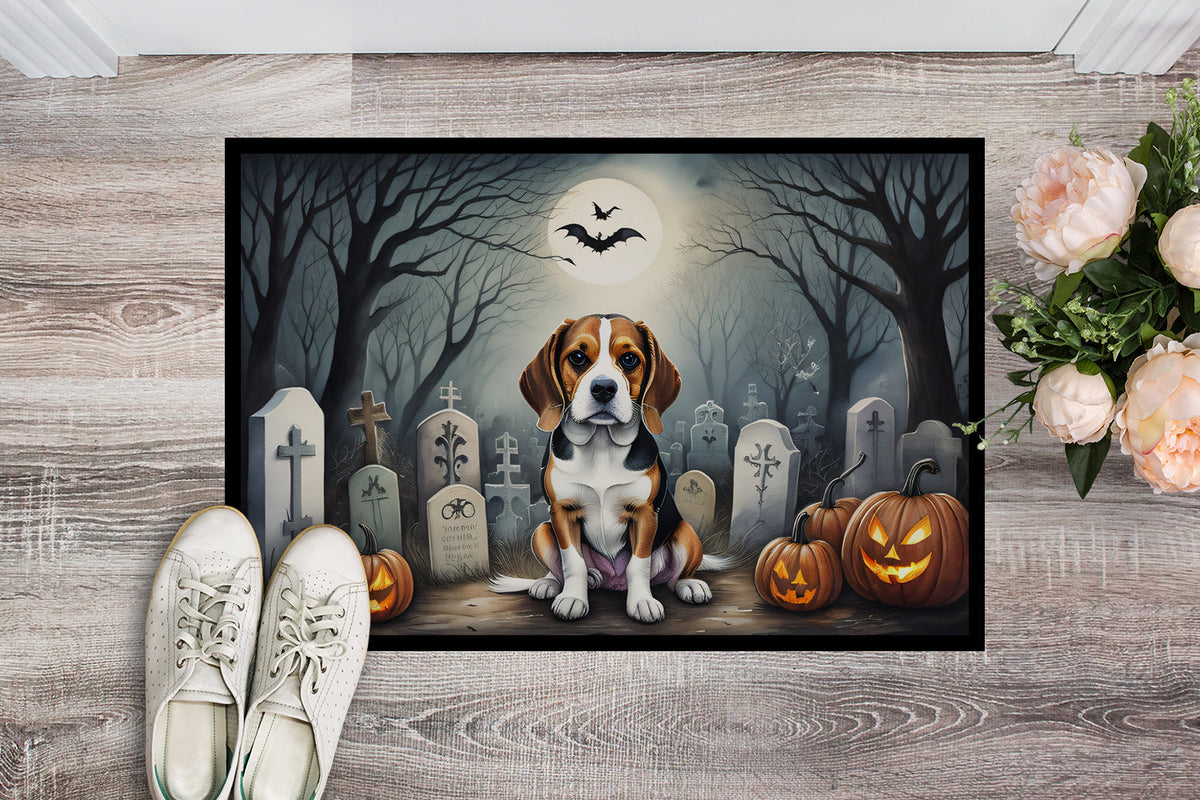 Beagle Spooky Halloween Doormat - Grab & Glow