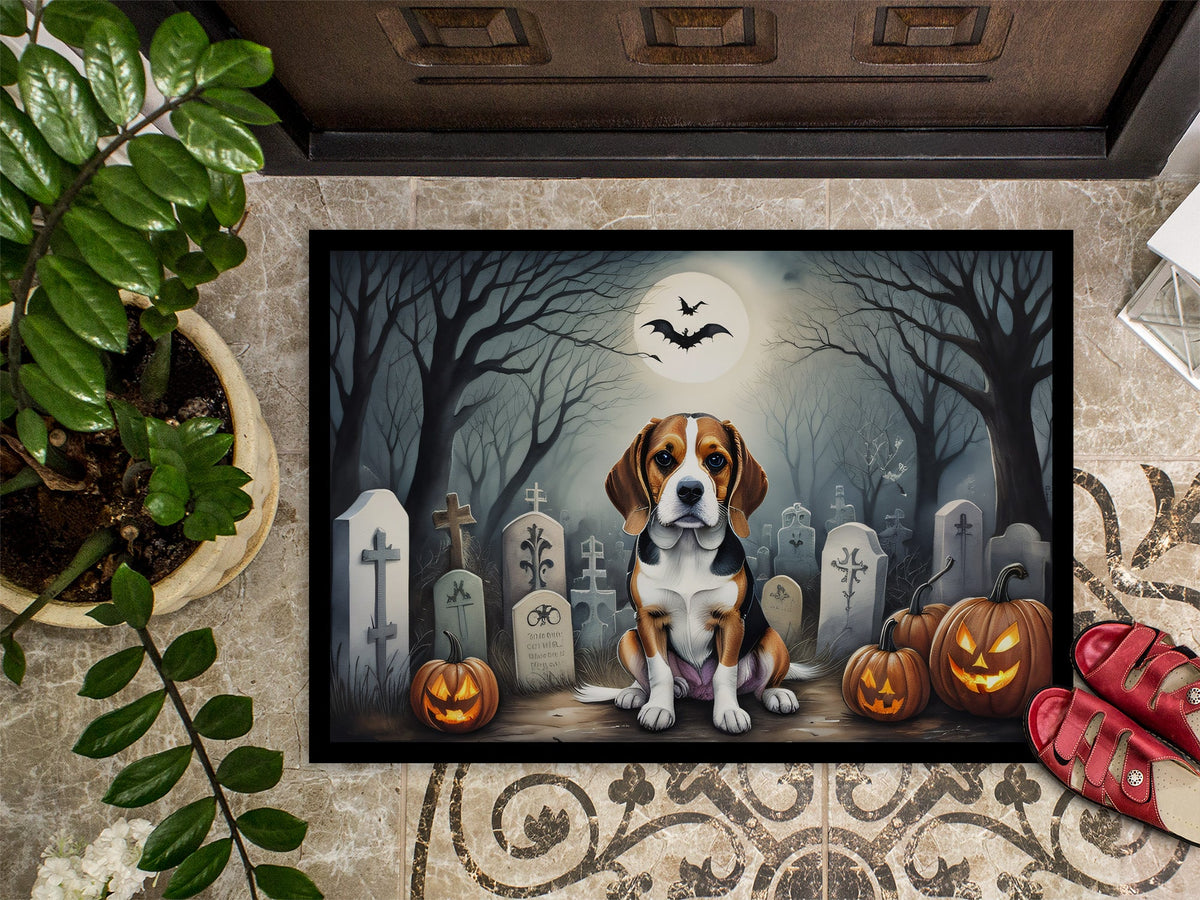 Beagle Spooky Halloween Doormat - Grab & Glow