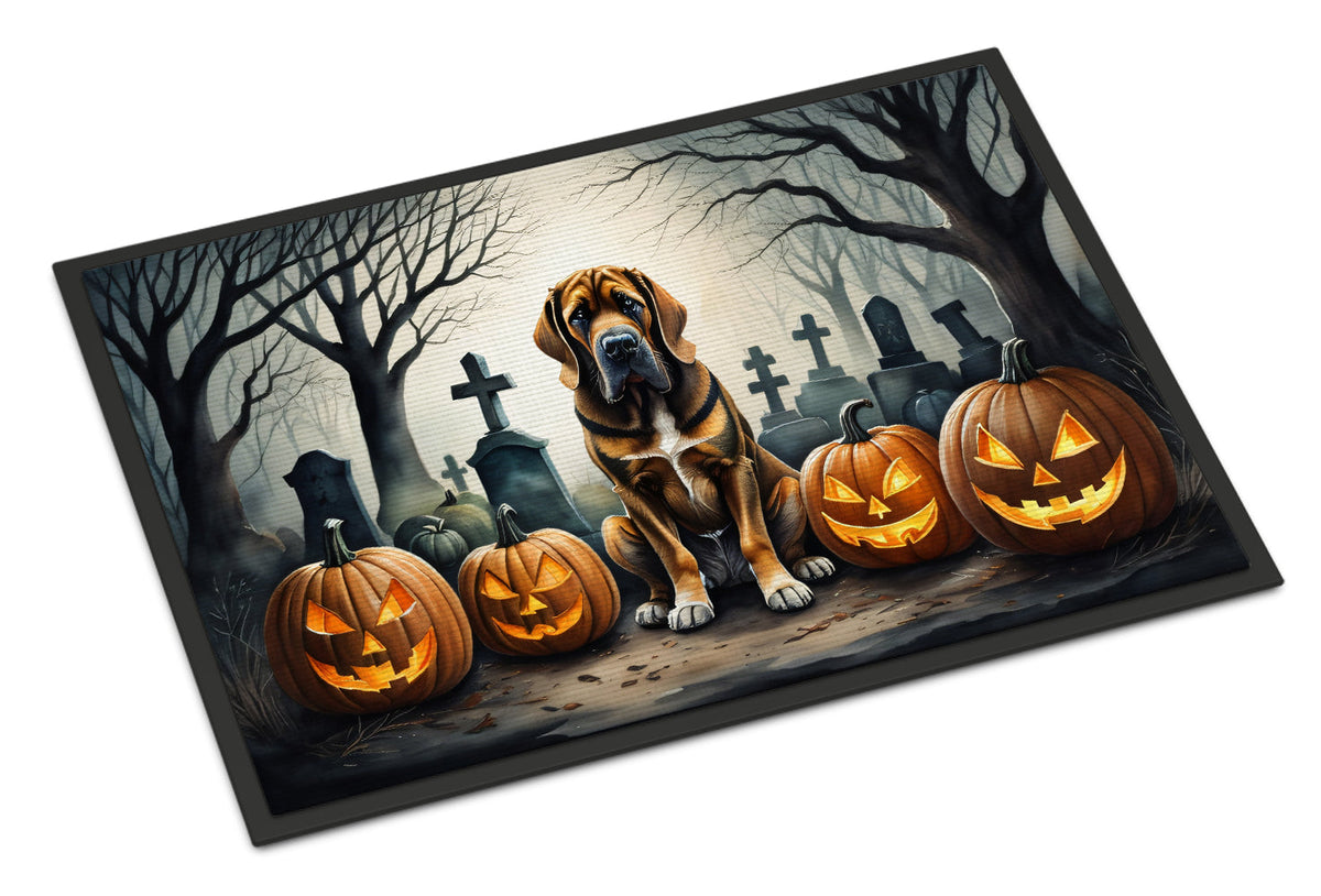 Bloodhound Spooky Halloween Doormat - Grab & Glow