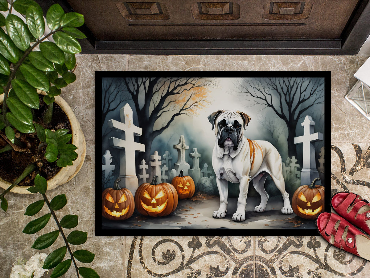 Boxer Spooky Halloween Doormat - Grab & Glow