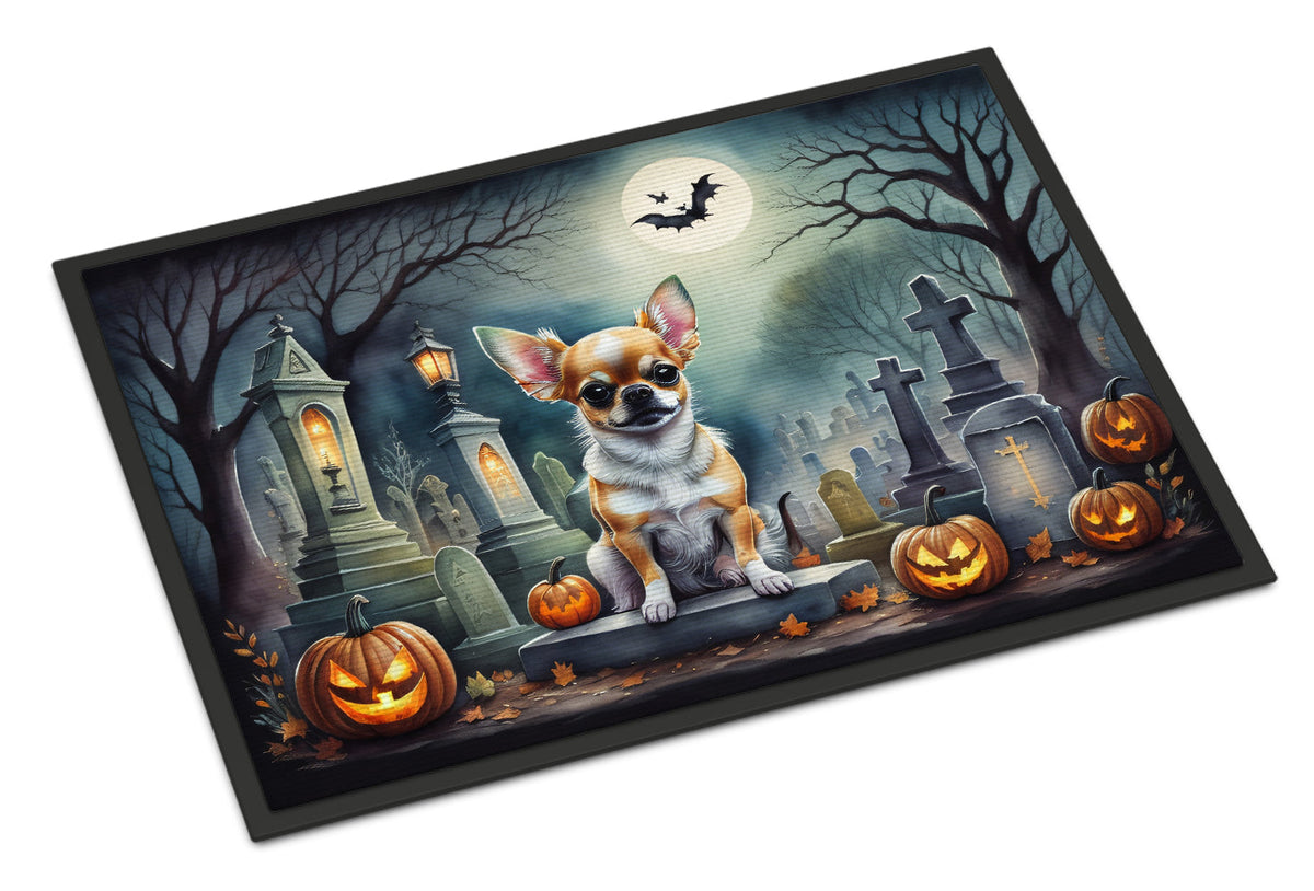 Chihuahua Spooky Halloween Doormat - Grab & Glow