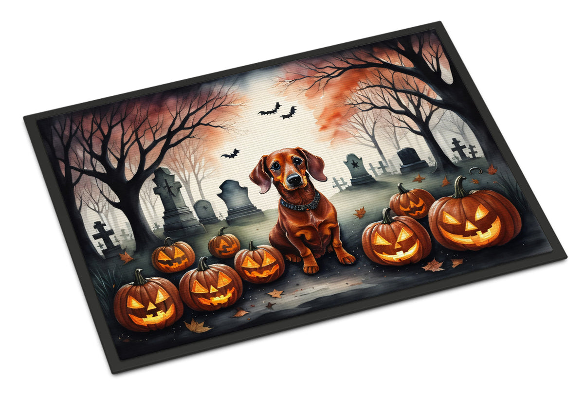 Dachshund Spooky Halloween Doormat - Grab & Glow