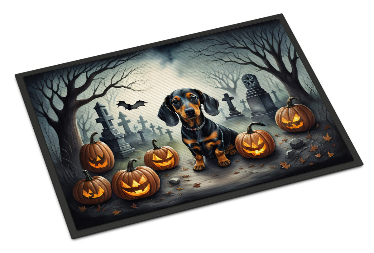 Dachshund Spooky Halloween Doormat - Grab & Glow