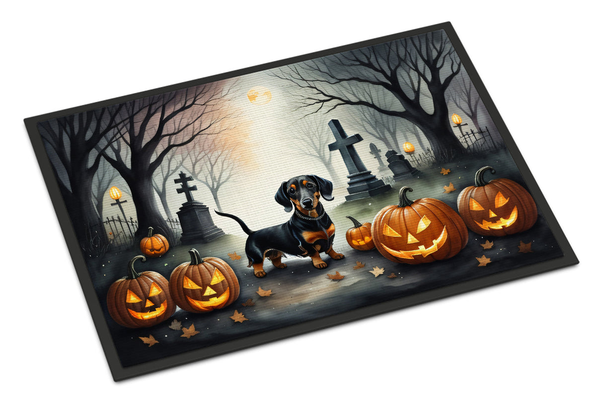 Dachshund Spooky Halloween Doormat - Grab & Glow
