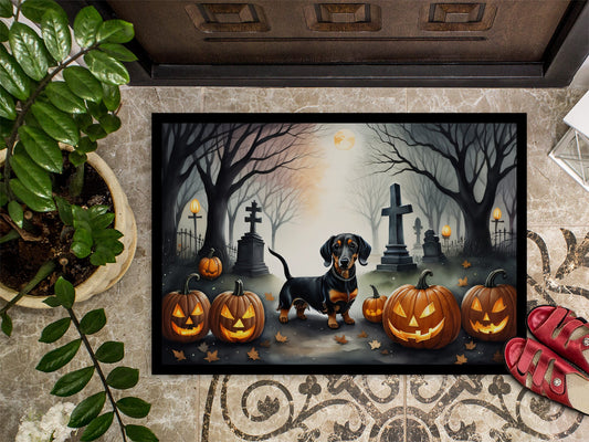 Dachshund Spooky Halloween Doormat - Grab & Glow
