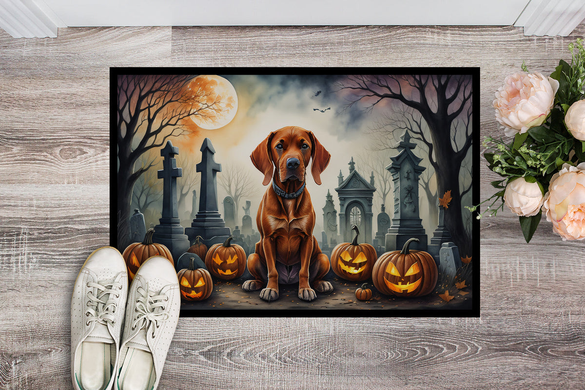 Vizsla Spooky Halloween Doormat - Grab & Glow
